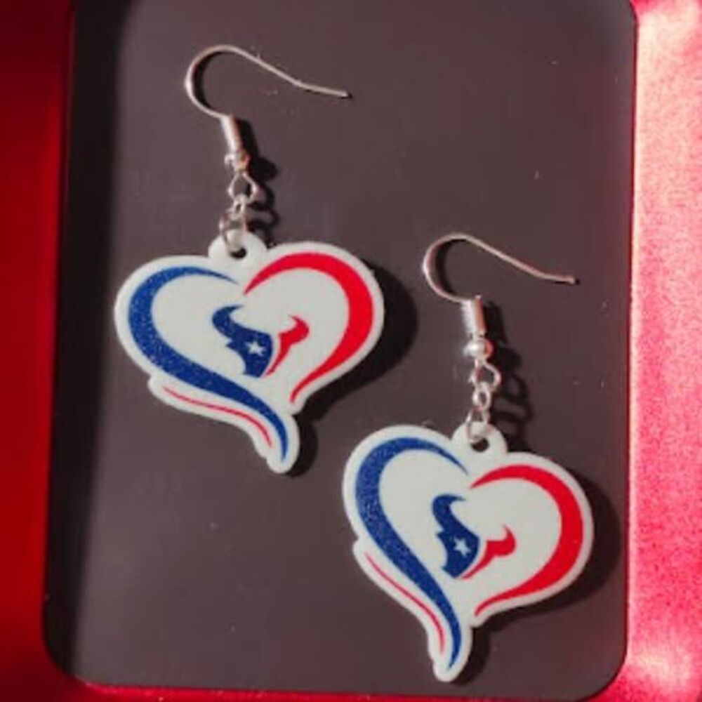 Houston Texans Earrings or Charms